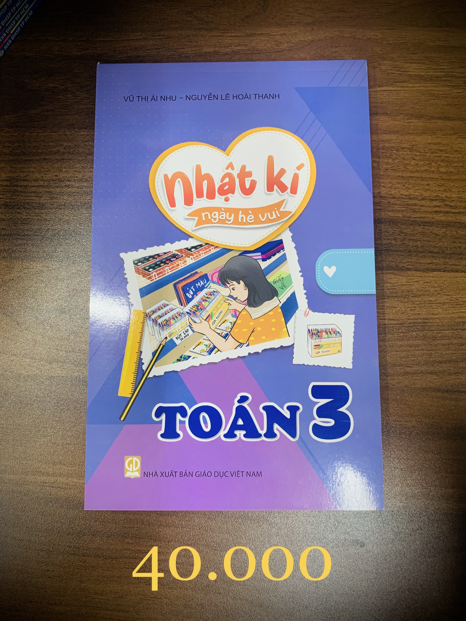 Sách - Combo nhật ký ngày hè vui Toán + tiếng việt + Tiếng anh 3