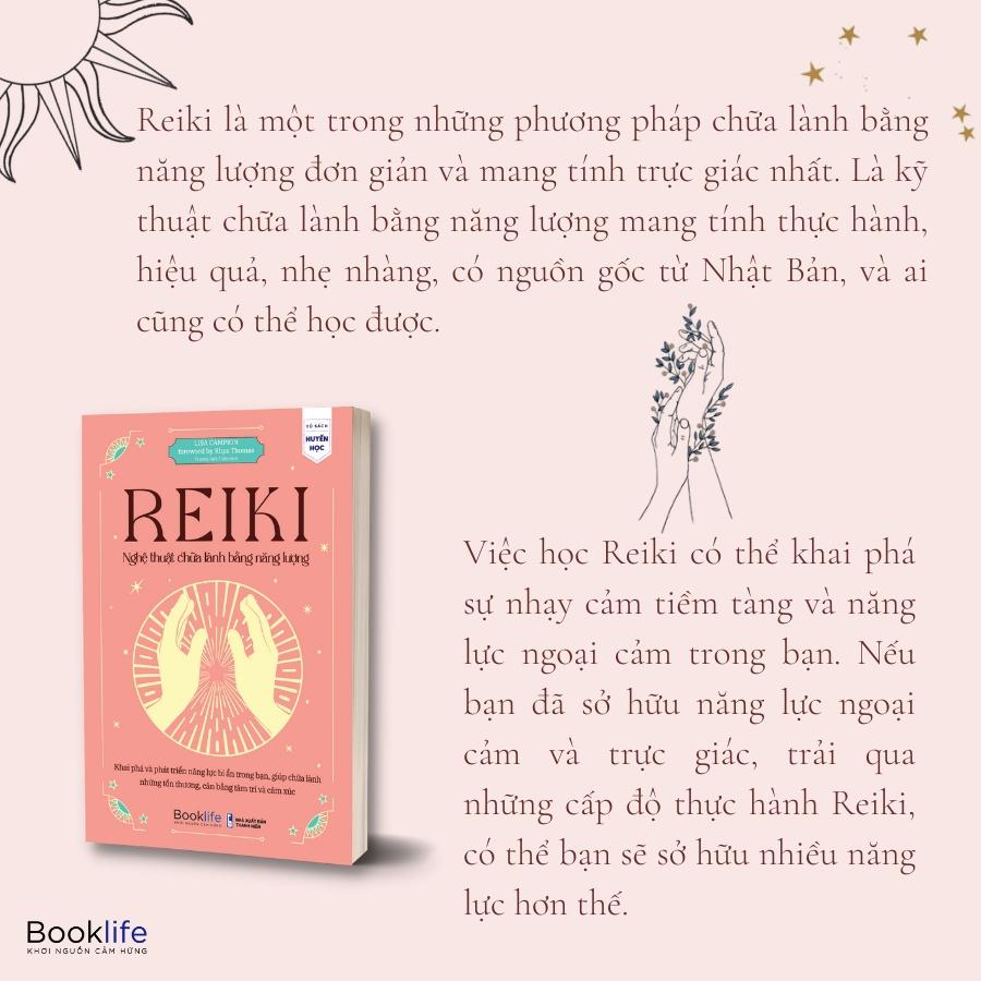 Sách Reiki Nghệ thuật chữa lành bằng năng lượng - BẢN QUYỀN