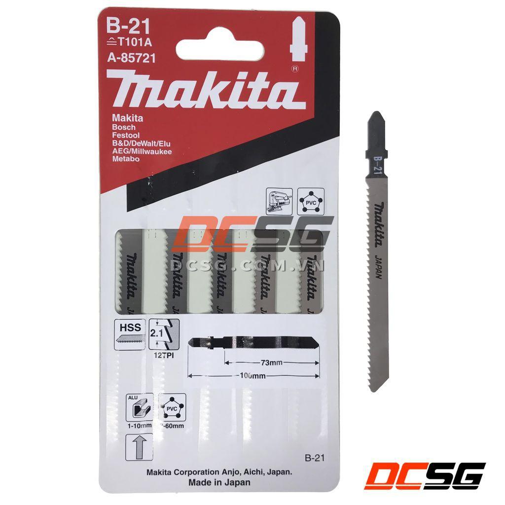 Lưỡi cưa lọng cắt nhựa, nhôm B-21 Makita A-85721  | DCSG