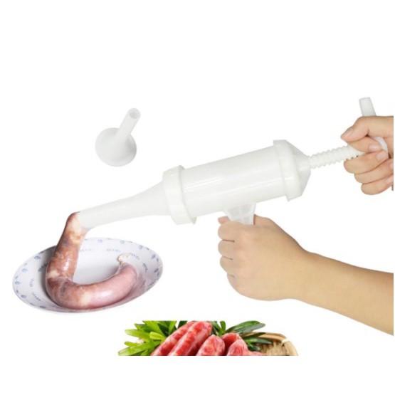 Dụng cụ nhồi xúc xích lạp xưởng bằng tay siêu tiện lợi. Ai cũng có thể tự làm xúc xích tại nhà