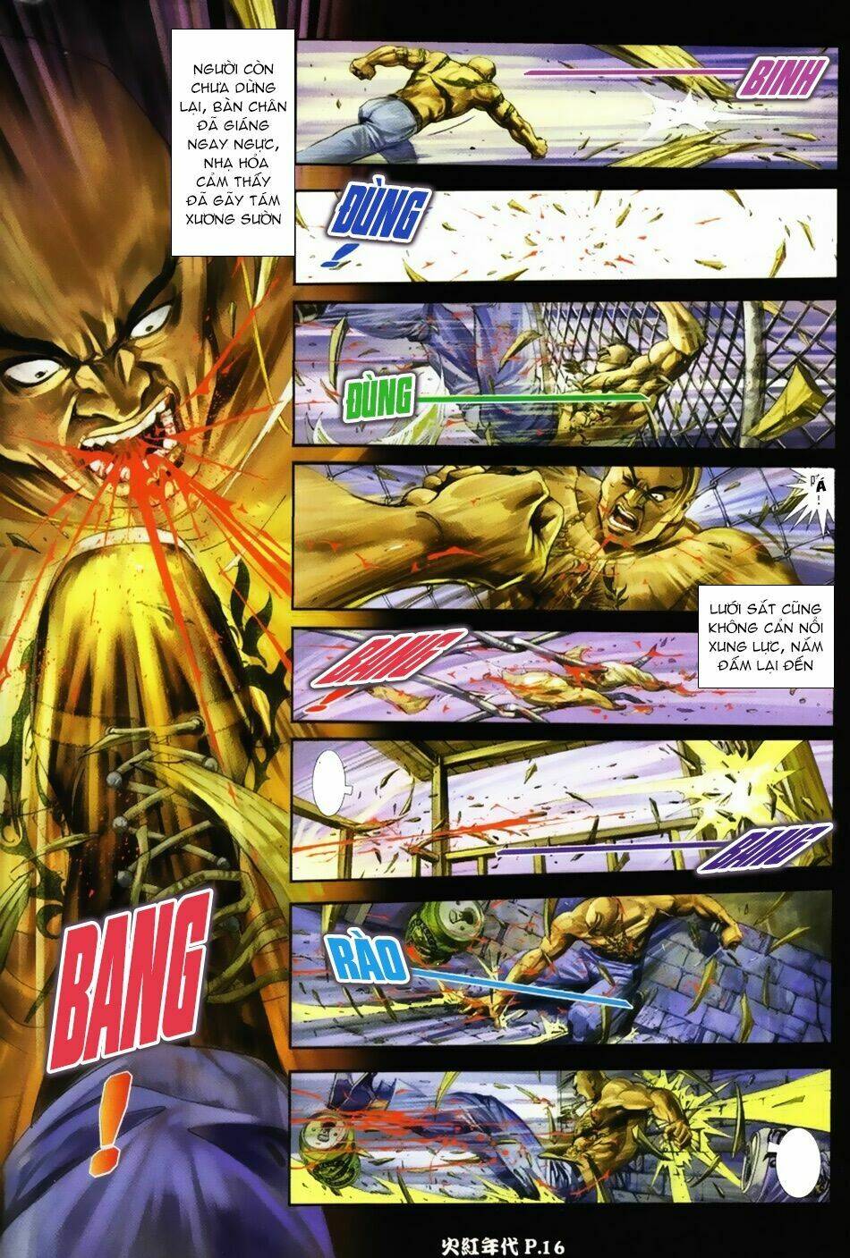 hỏa hồng niên đại hắc cốt đường chapter 33 15