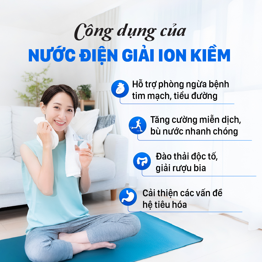 Máy Lọc Nước Điện Giải Ion Kiềm ROBOT ionMega 37 - Hàng Chính Hãng