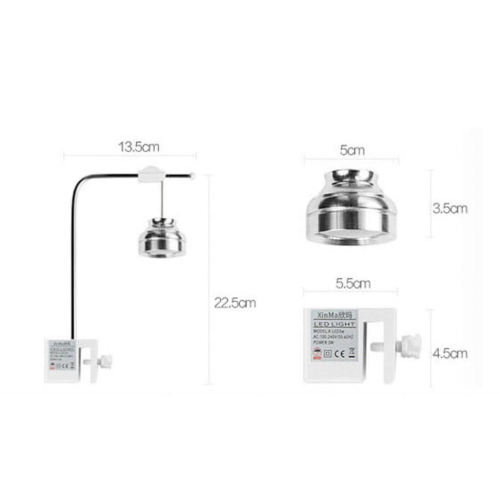 Đèn LED chuyên dùng cho Bể Thuỷ Sinh Mini VTS002
