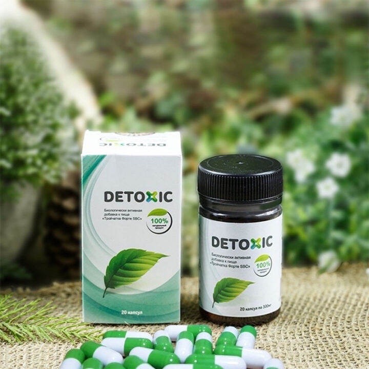Detoxit Nga - Sản phẩm Detoxic Diệt kí sinh trùng Nga