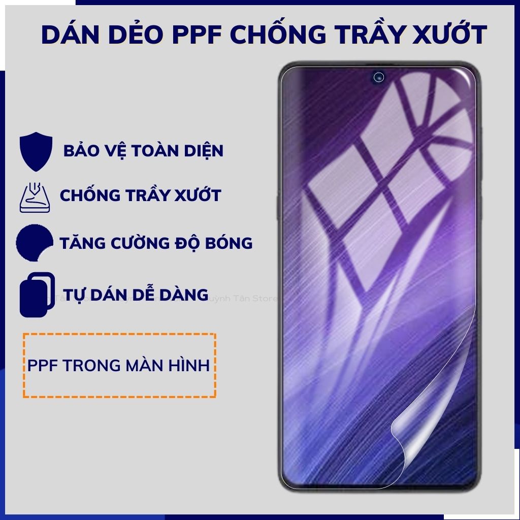 Dán dẻo PPF redmi k60 pro trong suốt hoặc nhám chống bám vân tay bảo vệ điện thoại mua 1 tặng 1 huỳnh tân store