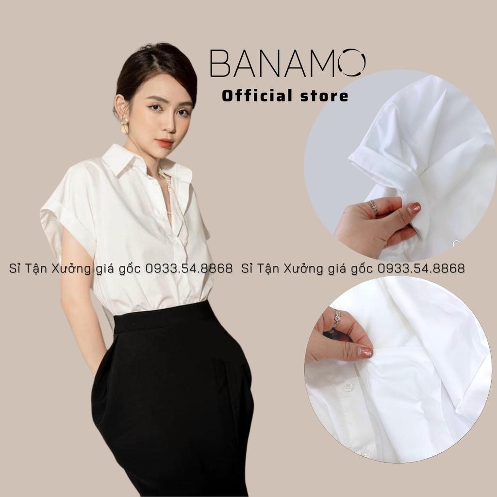 Áo sơ mi nữ tay hến phong cách công sở tôn thêm nữ tính 3923