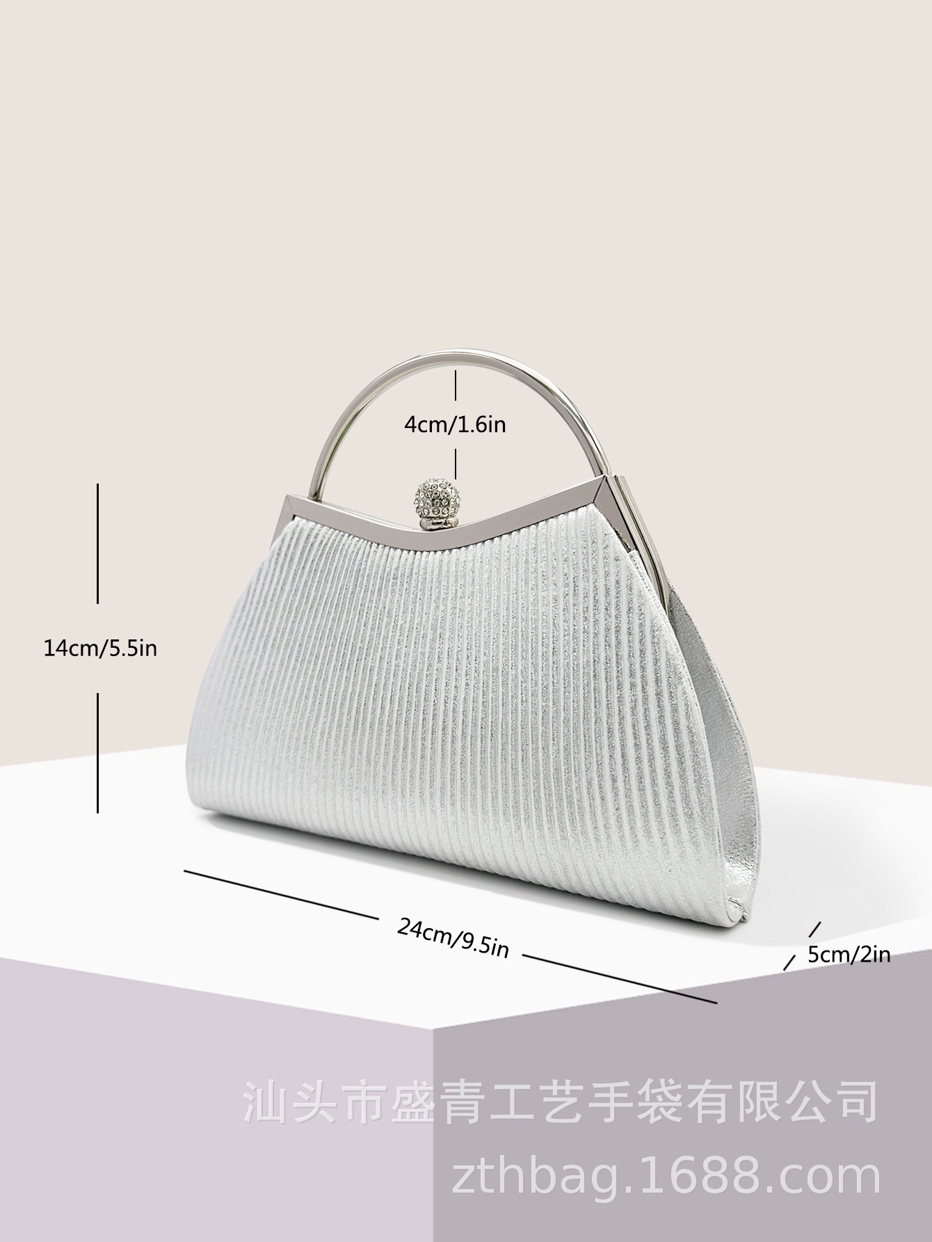 Clutch nữ cầm tay dự tiệc có quai xách đính nhũ kim tuyến siêu sang chảnh VDT01