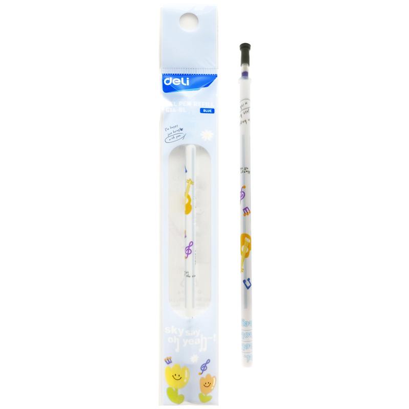 Ruột Bút Gel 0.5 mm - Mực Xanh - Phiên Bản Sơn Tùng M-TP Giới Hạn - Deli CG14-BK