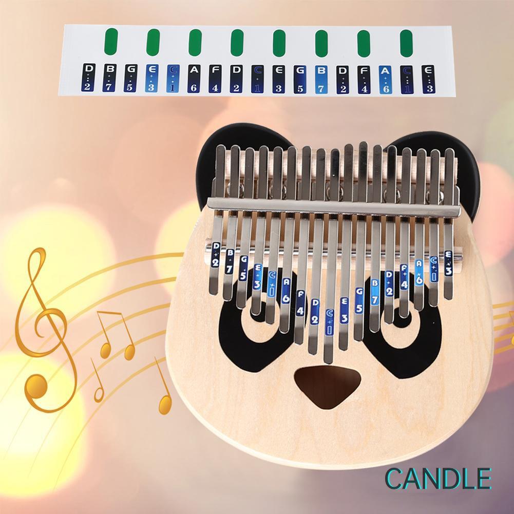 2 Miếng Dán Trang Trí Hình Phím Đàn Piano