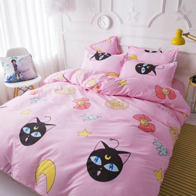 BỘ CHĂN GA VÀ VỎ GỐI POLY COTTON