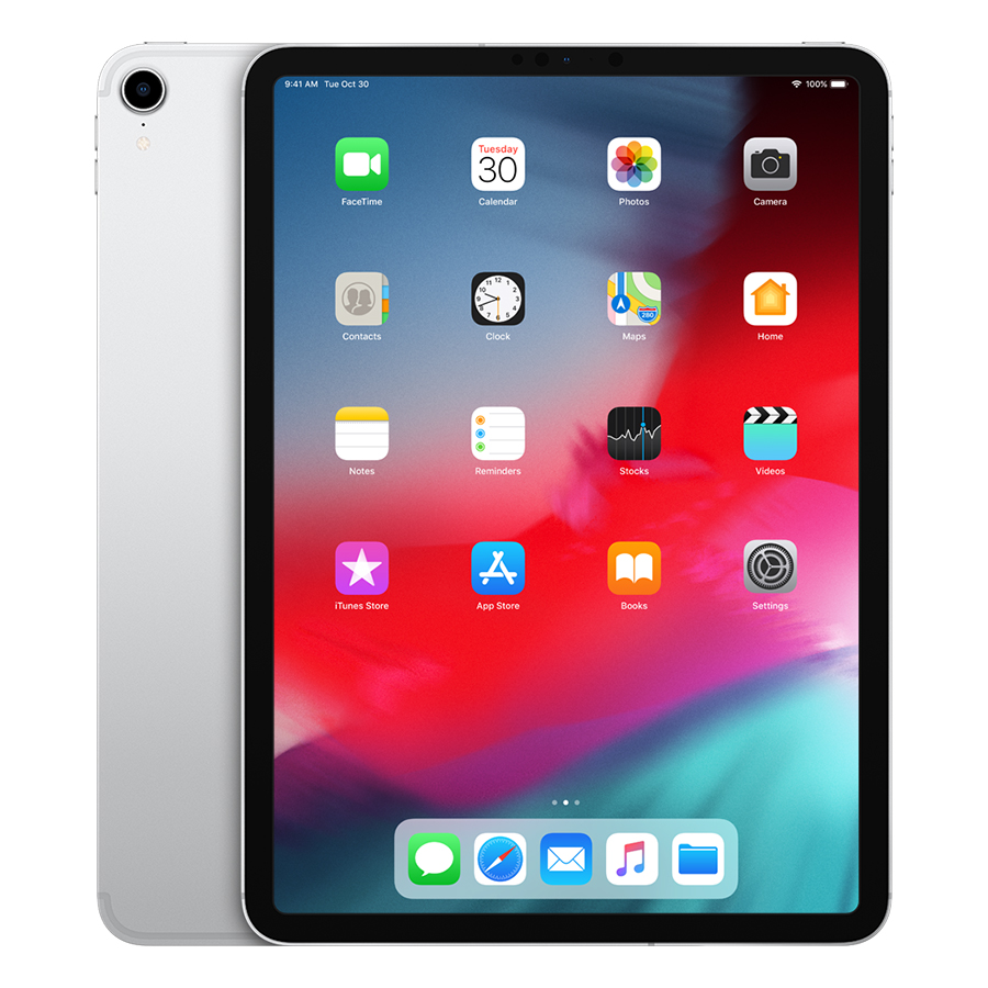 iPad Pro 11 inch 2018 256GB Wifi Silver - Hàng Nhập Khẩu Chính Hãng 
