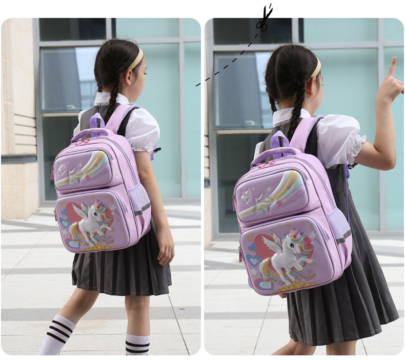 Ba lô học sinh KUROMI cao cấp phong cách dễ thương - BEE GEE HS1217