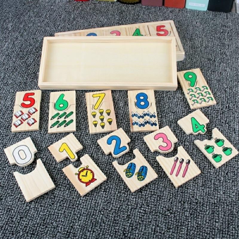 Bộ SỐ GHÉP HÌNH MONTESSORI