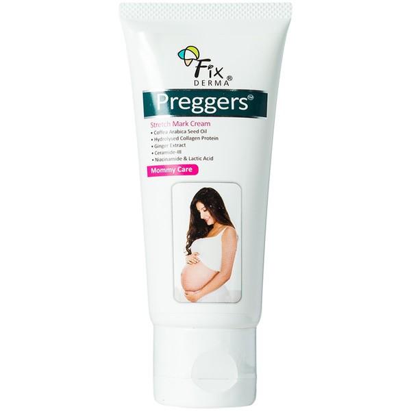 Fixderma Kem Giảm Rạn Da Dành Cho Bà Bầu Preggers Stretch Mark Cream 60G