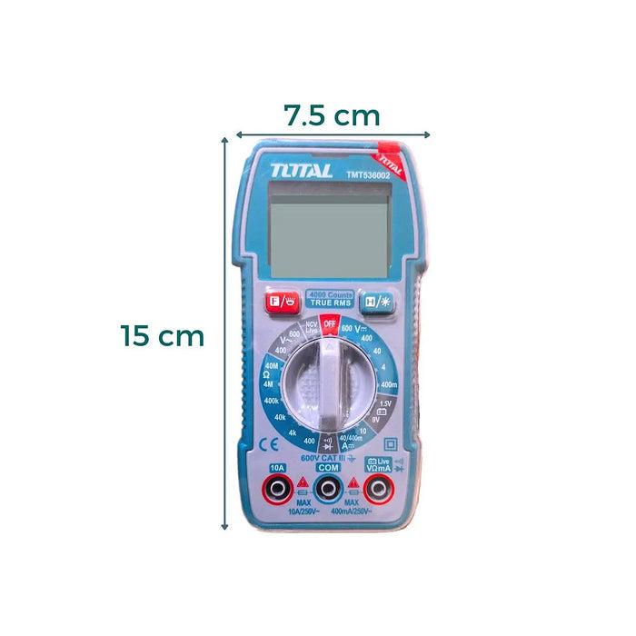 ĐỒNG HỒ VẠN NĂNG KỸ THUẬT SỐ 4V TOTAL TMT536002 - HÀNG CHÍNH HÃNG