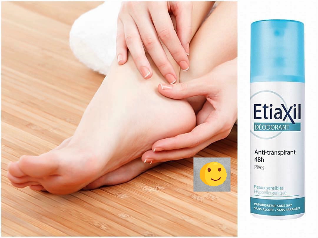 Xịt Khử Mùi Giảm Mồ Hôi Chân Etiaxil Deodorant Anti-Transpirant 48h Pieds 100ml