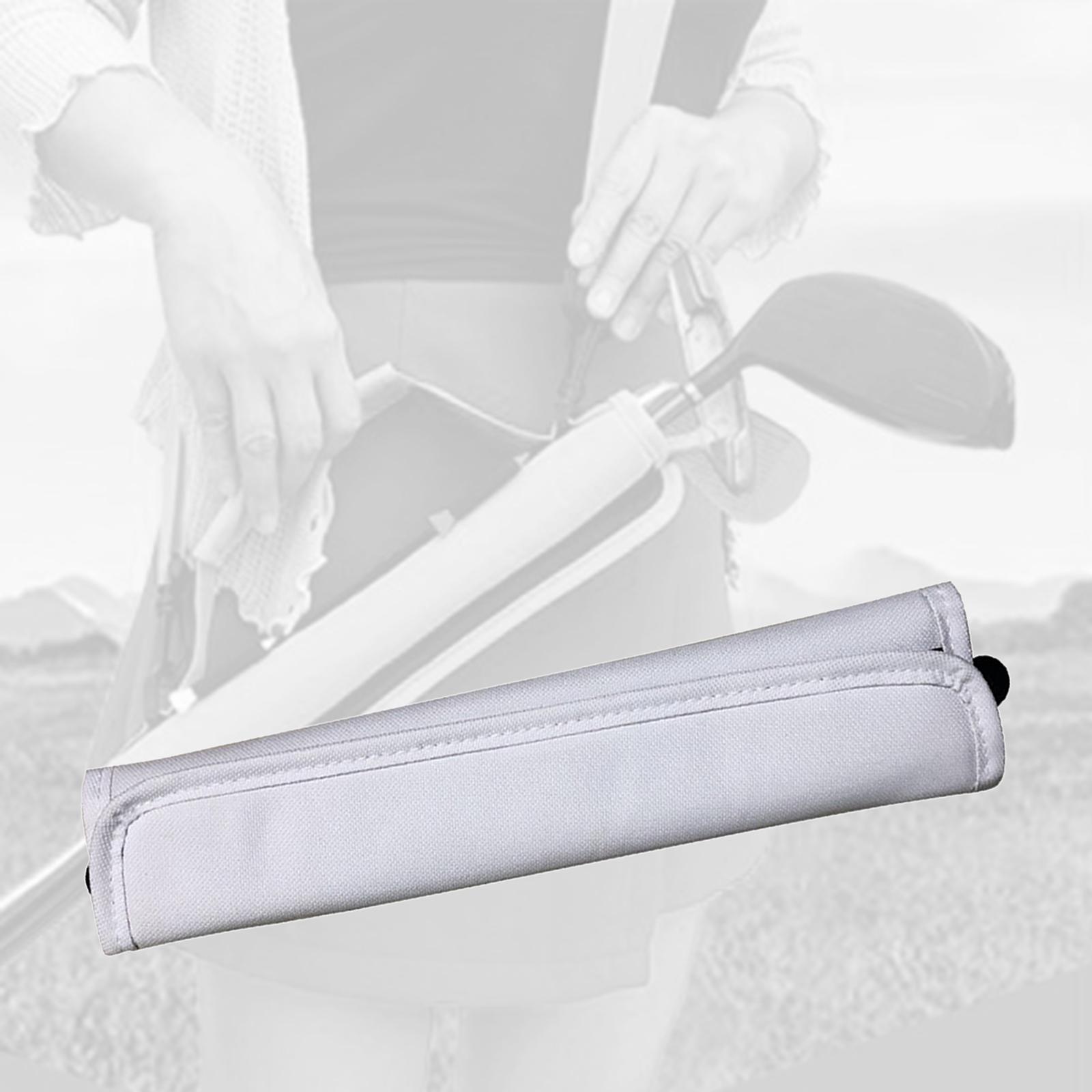 Fashion Golf Club Bag Driving Range Portable Carry Bag w/ Handle White