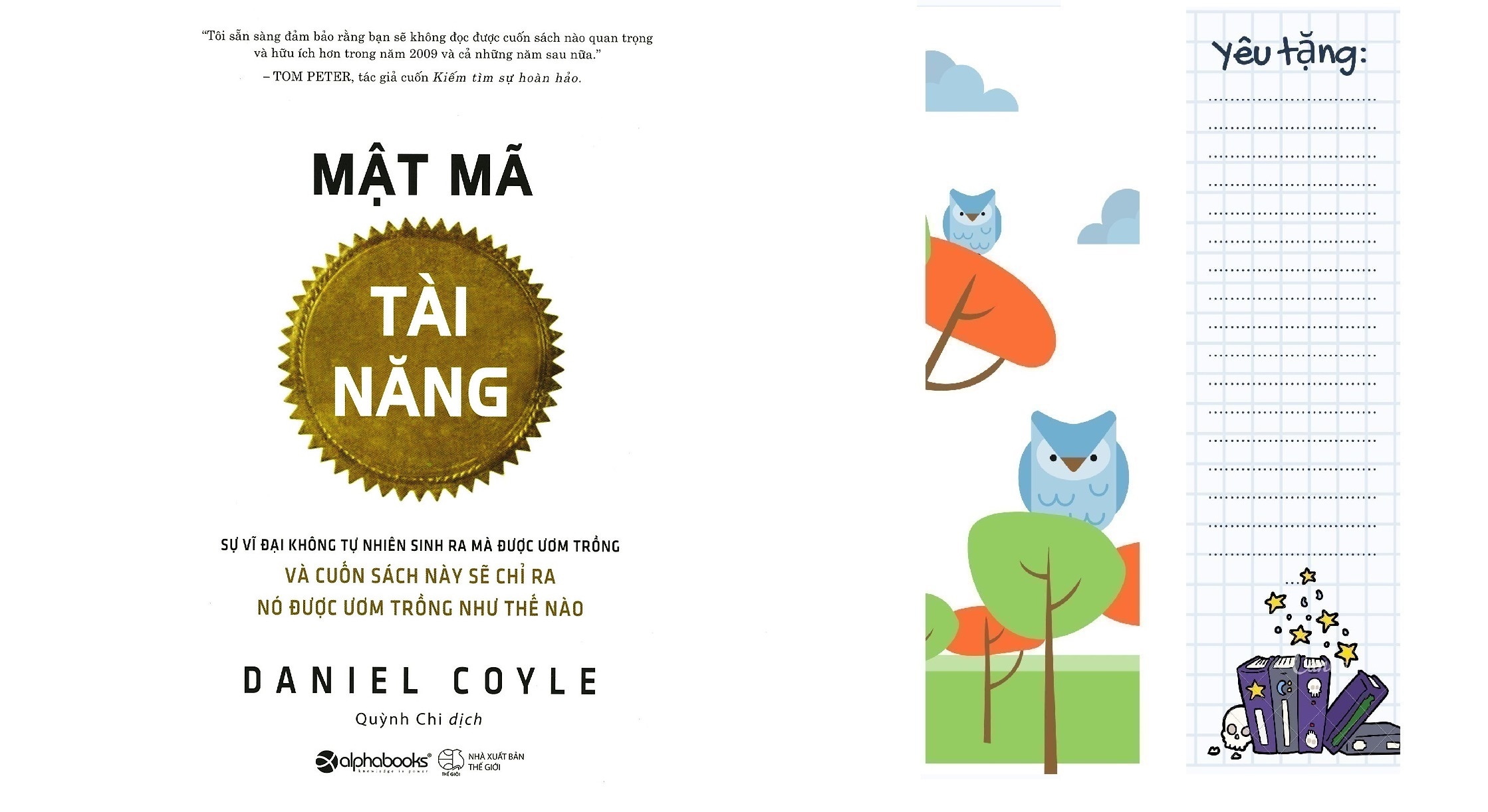 Mật Mã Tài Năng Tái Bản 2019 Quà Tặng Tickbook Phiên Bản Happy