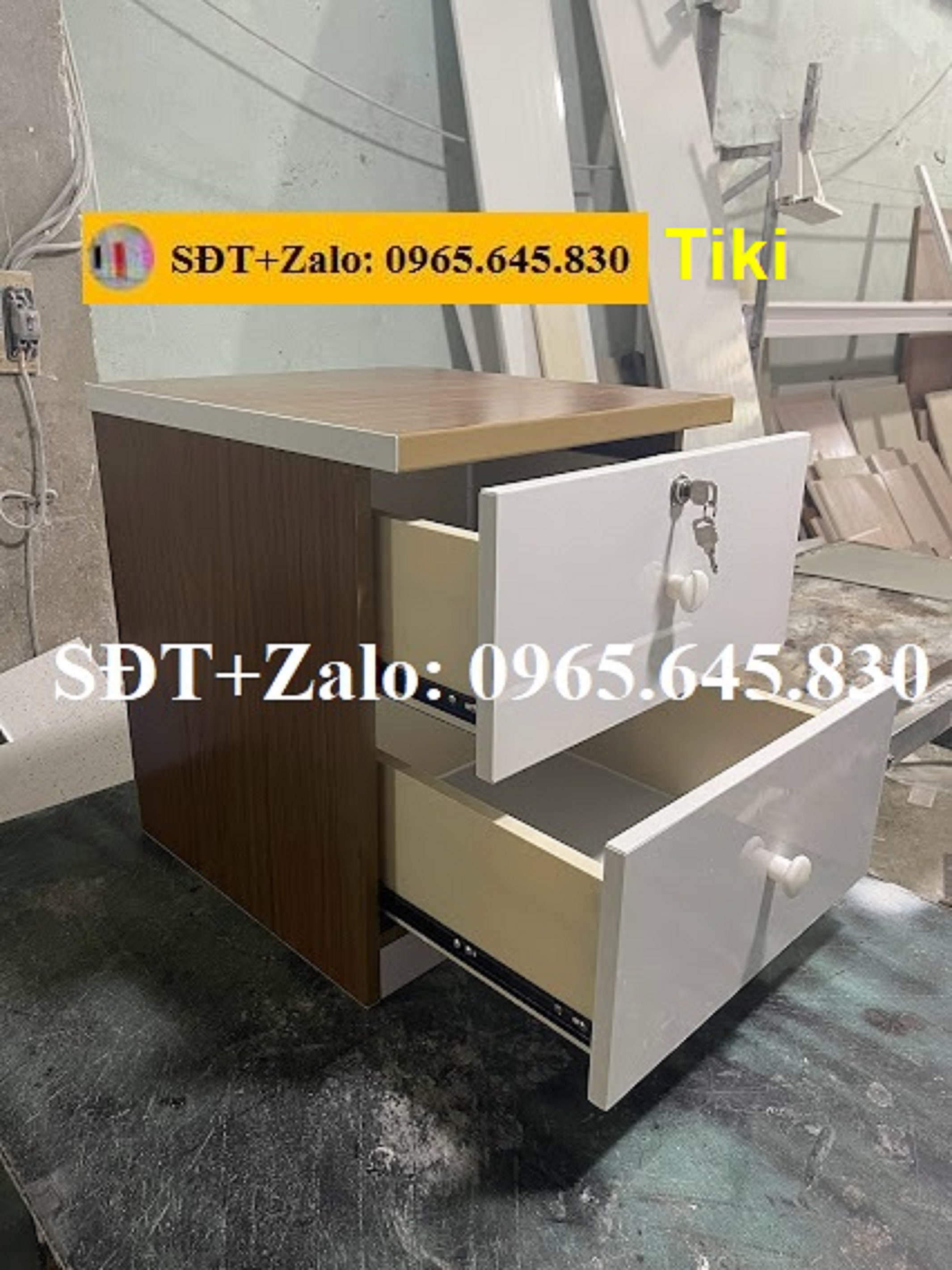 Tủ, Kệ Đầu Giường Nhựa Đài Loan Cao 48cm Ngang 42cm 888