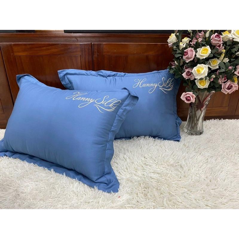 Vỏ gối đầu lụa mềm mát size 45x65cm