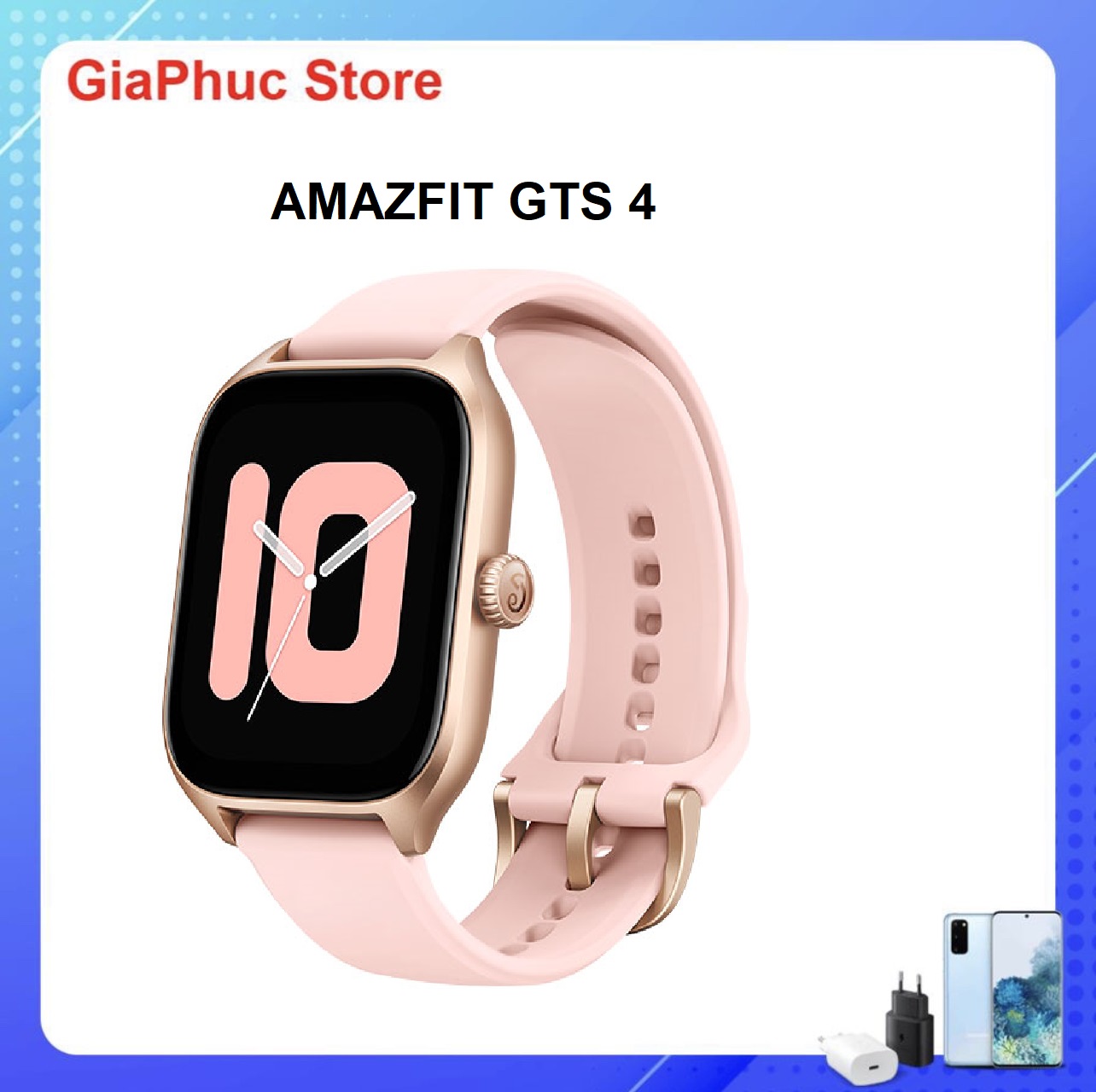 Đồng hồ thông minh Amazfit GTS 4 - Hàng Chính Hãng