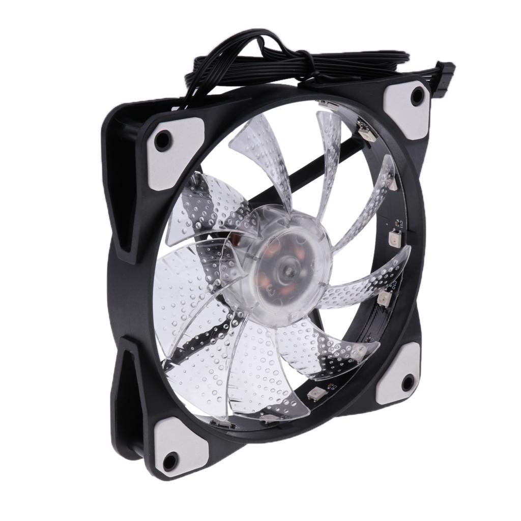 120mm Standard Case Fan Low Noise Cooler LED RGB Cooler For Computer Chasis
