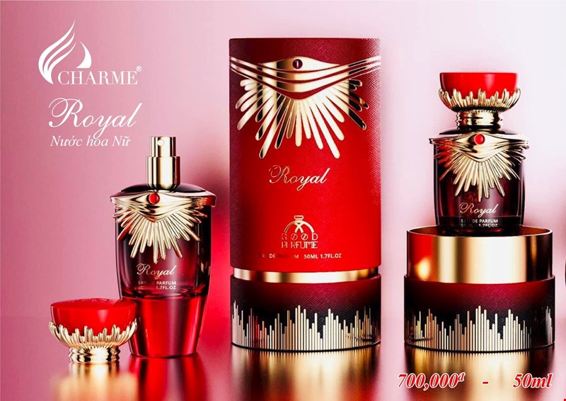 Nước Hoa Nữ Cao Cấp GOOD CHARME ROYAL 50ml Lưu Hương Lâu Quý Tộc, Sang Trọng_Nước Hoa Chính Hãng