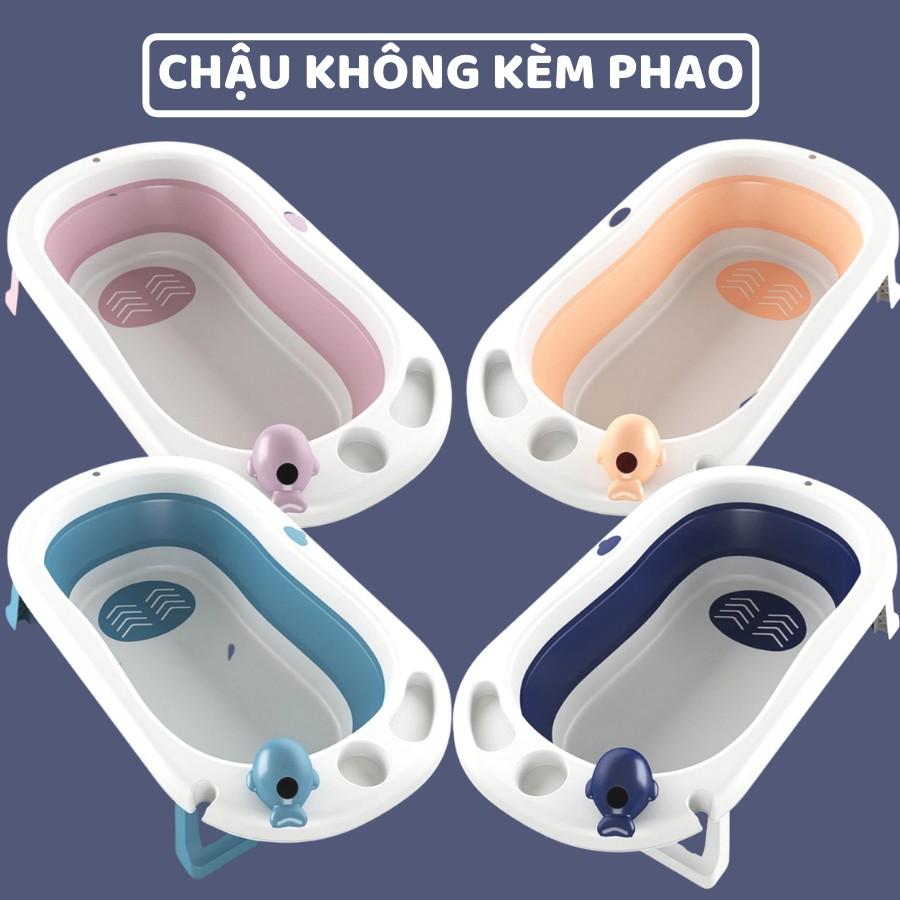 Chậu tắm gấp gọn cho bé cao cấp kèm phao 9.Baby