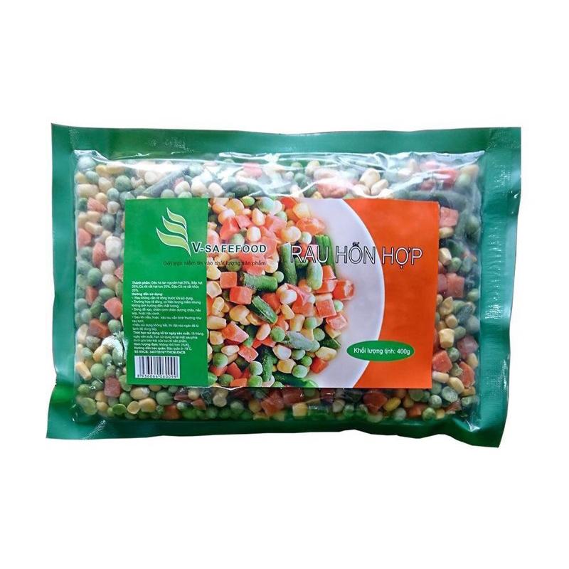 Rau củ hộp hợp cắt sẵn bịch 1kg (giao tphcm)