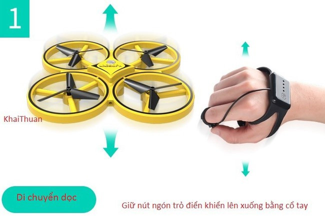 Trực Thăng Điều Khiển Từ Xa Con Đom Đóm UAV Firefly Drone 7