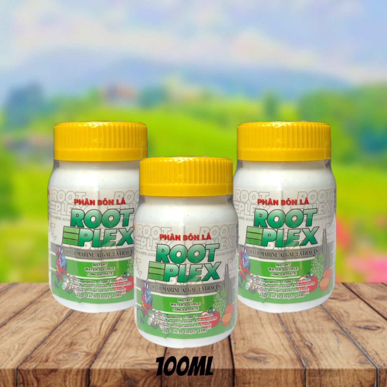 Phân Bón Lá Grow-More ROOT PLEX, Chiết Xuất Từ Tảo Biển, Mát Bông_Mát Trái