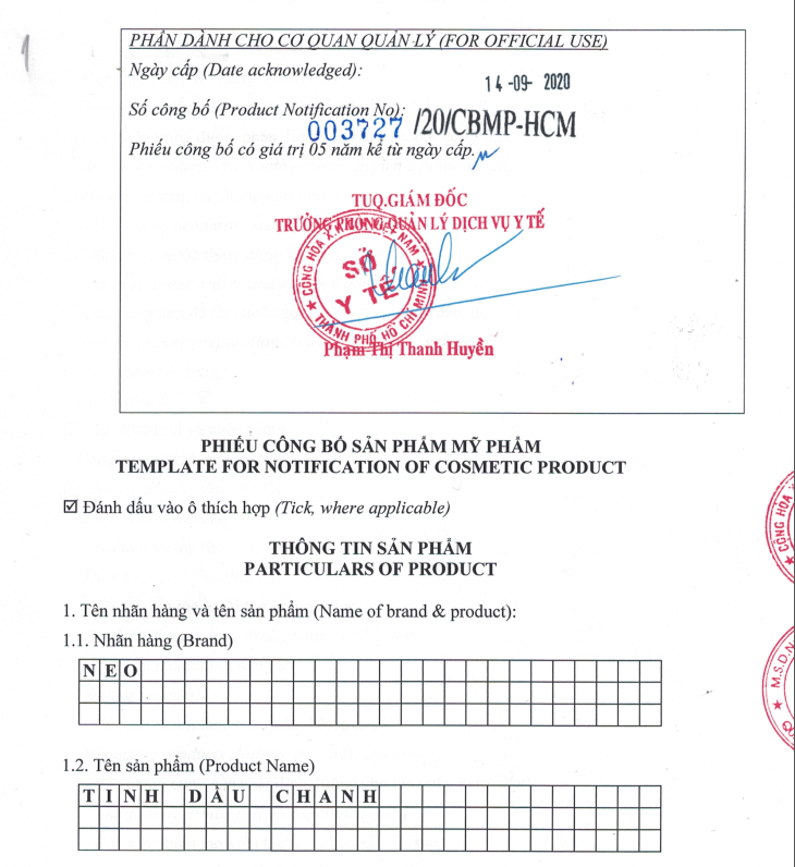 Tinh Dầu Thiên Nhiên Nano Chanh Vàng 30ml
