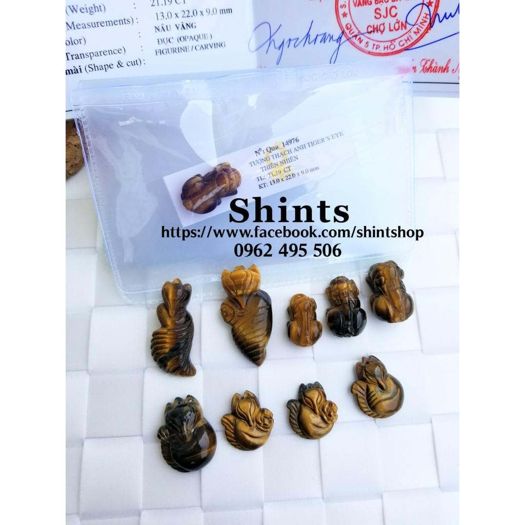 Hồ ly chín đuôi vàng nâu đẹp