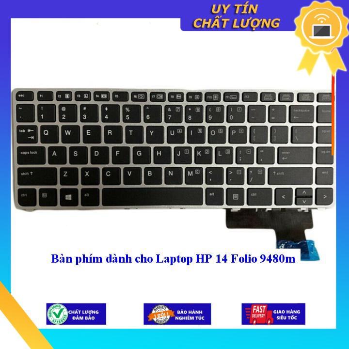 Bàn phím dùng cho Laptop HP 14 Folio 9480m - Hàng Nhập Khẩu New Seal