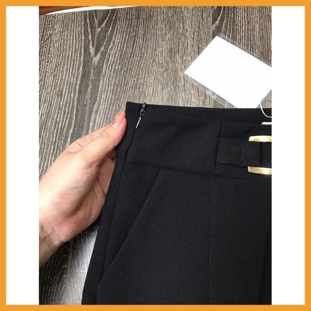 Quần baggy đai khoá sườn siêu đẹp, gen bụng hách dáng cực đỉnh