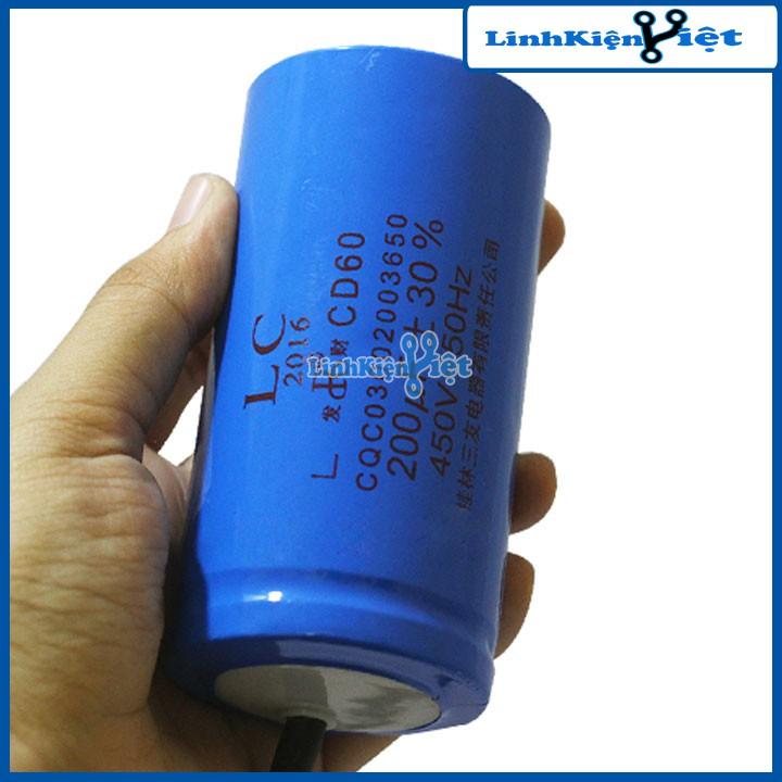 Tụ Điện LC CD60 450V - Xanh Dương