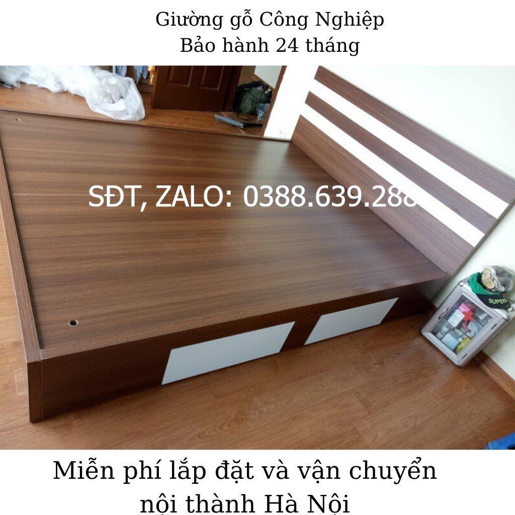 Giường ngủ gỗ công nghiệp giường gỗ công nghiệp giá rẻ