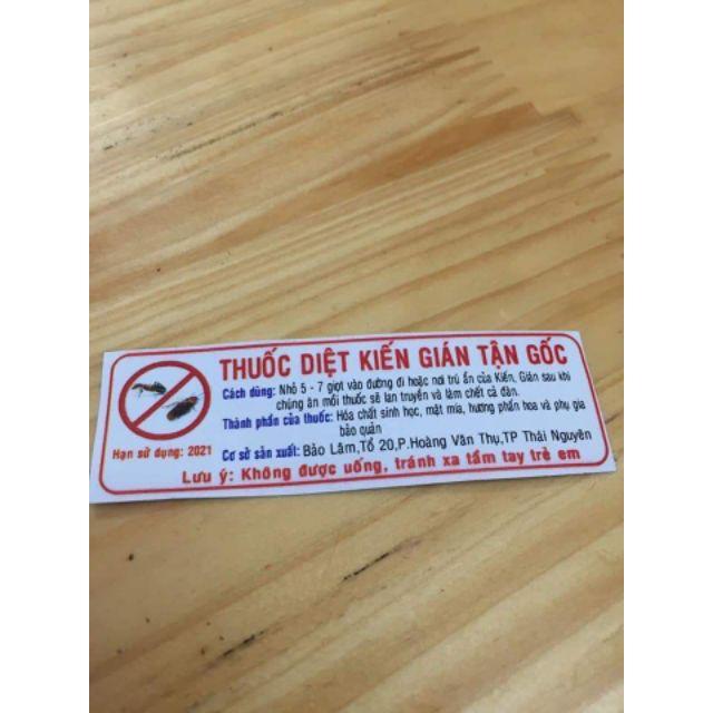 COMBO 10 LỌ THUỐC DIỆT KIẾN GIÁN SINH HỌC AN TOÀN