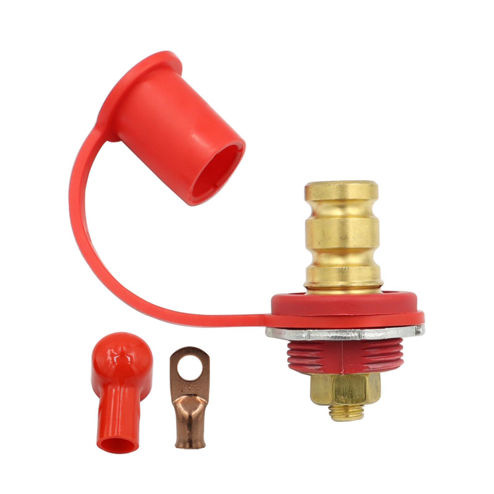 Remote Battery Charger Post 250 Amps 3/8" studs for Truck ATV Car Red