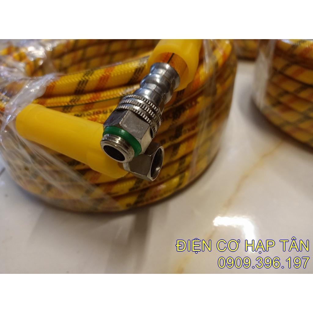 Dây máy rửa xe 10, 15, 20, 30m, 50m Dây rửa xe áp lực cao 2 ren 14mm – DÂY RỬA MÁY LẠNH