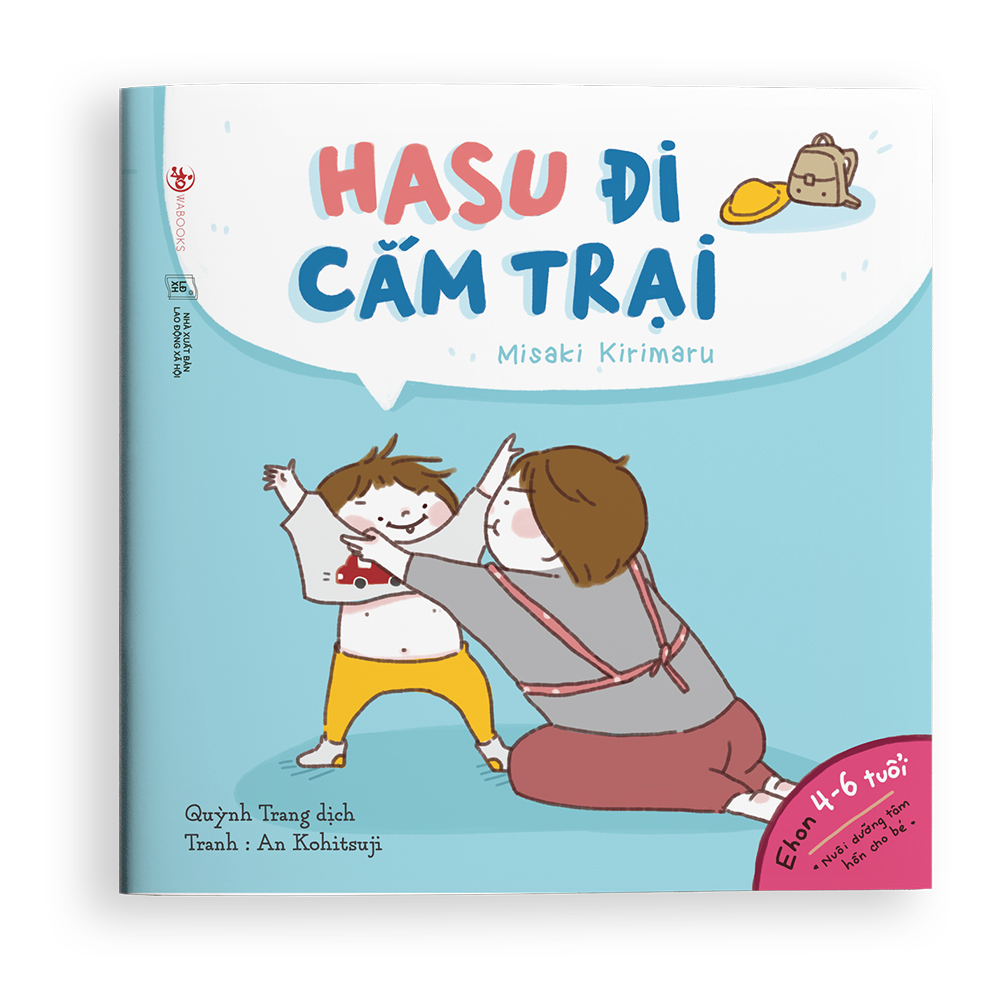 Combo 4 cuốn truyện tranh Ehon Nhật Bản - Những câu chuyện kỳ lạ của Hasu - Dành cho trẻ từ 4 - 6 tuổi