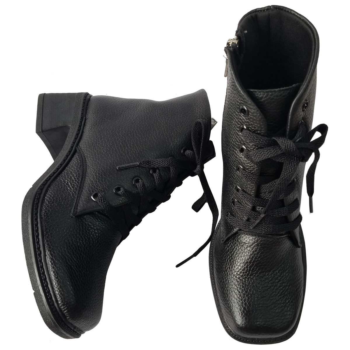 Giày Boot Nữ  Da Bò Thật BIGGBEN Cao 4 phân BON11