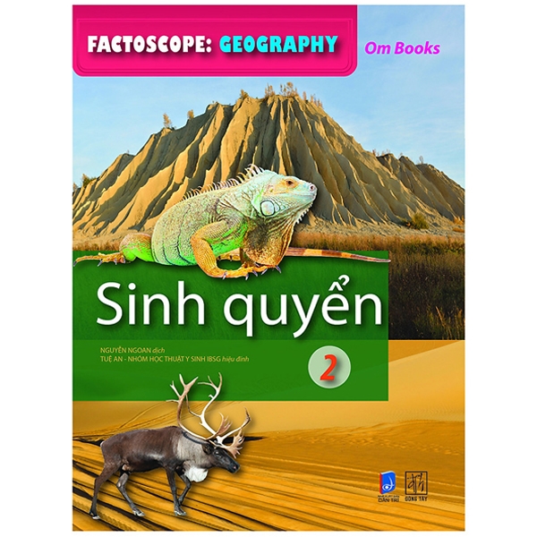 Bộ sách Factoscope: Geography : Khí quyển + Hải dương học + Sinh quyển 1 + Sinh quyển 2