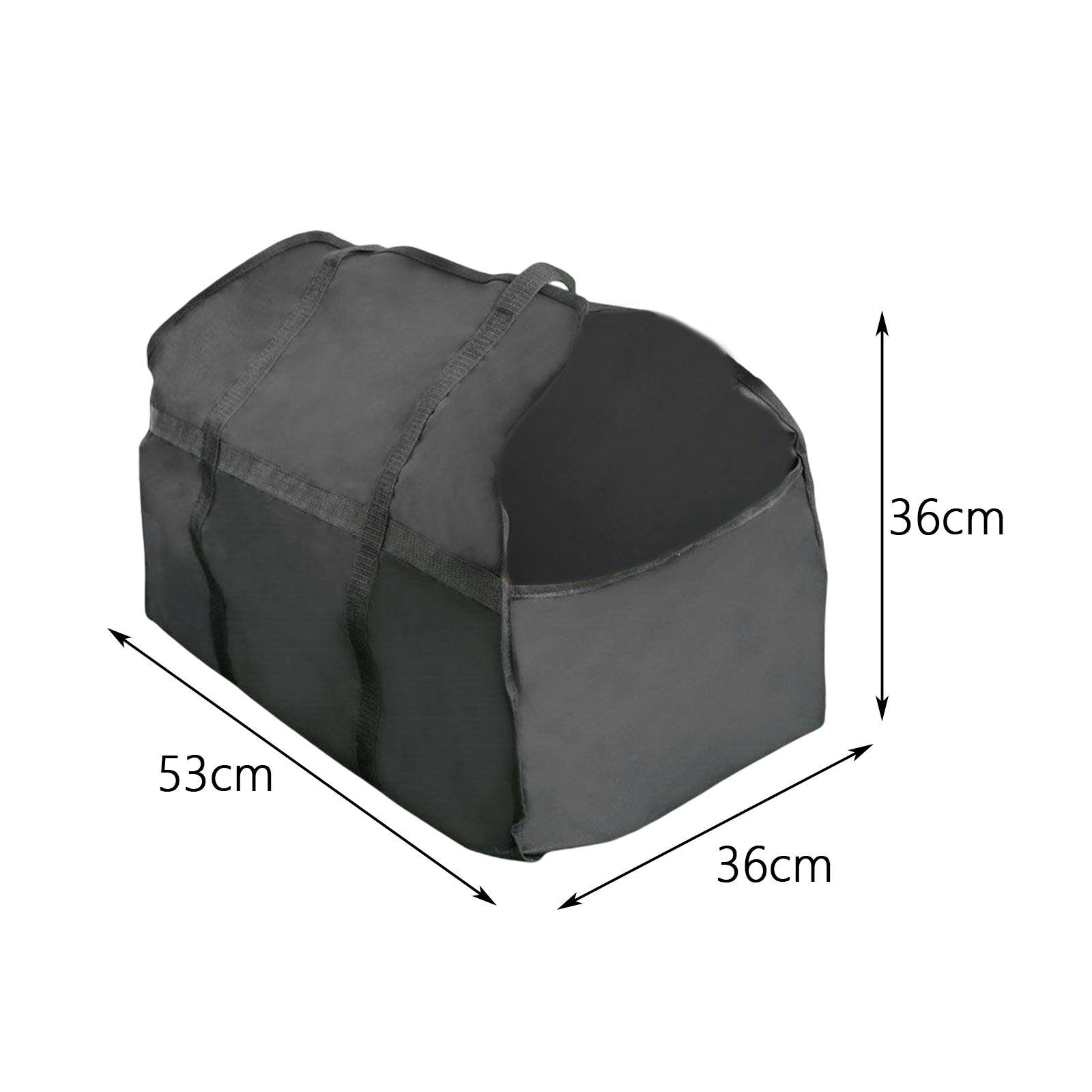 Canvas Log Tote Wood Carrying Bag with Handles Wood Basket Sturdy Durable Handbag Firewood Carrier for Hiking Travel Fishing Backpacking