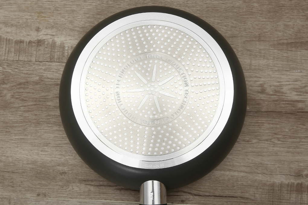 Chảo chống dính Tefal bếp từ 24cm / 28cm - điểm cảnh báo nhiệt thông minh - hàng chính hãng