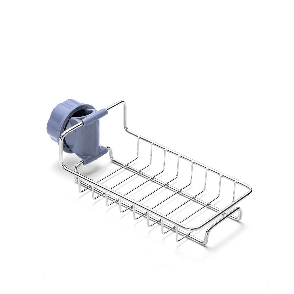 Giá đỡ gắn vòi nước bằng thép không gỉ thiết kế rỗng giúp thông thoáng và thoát nước