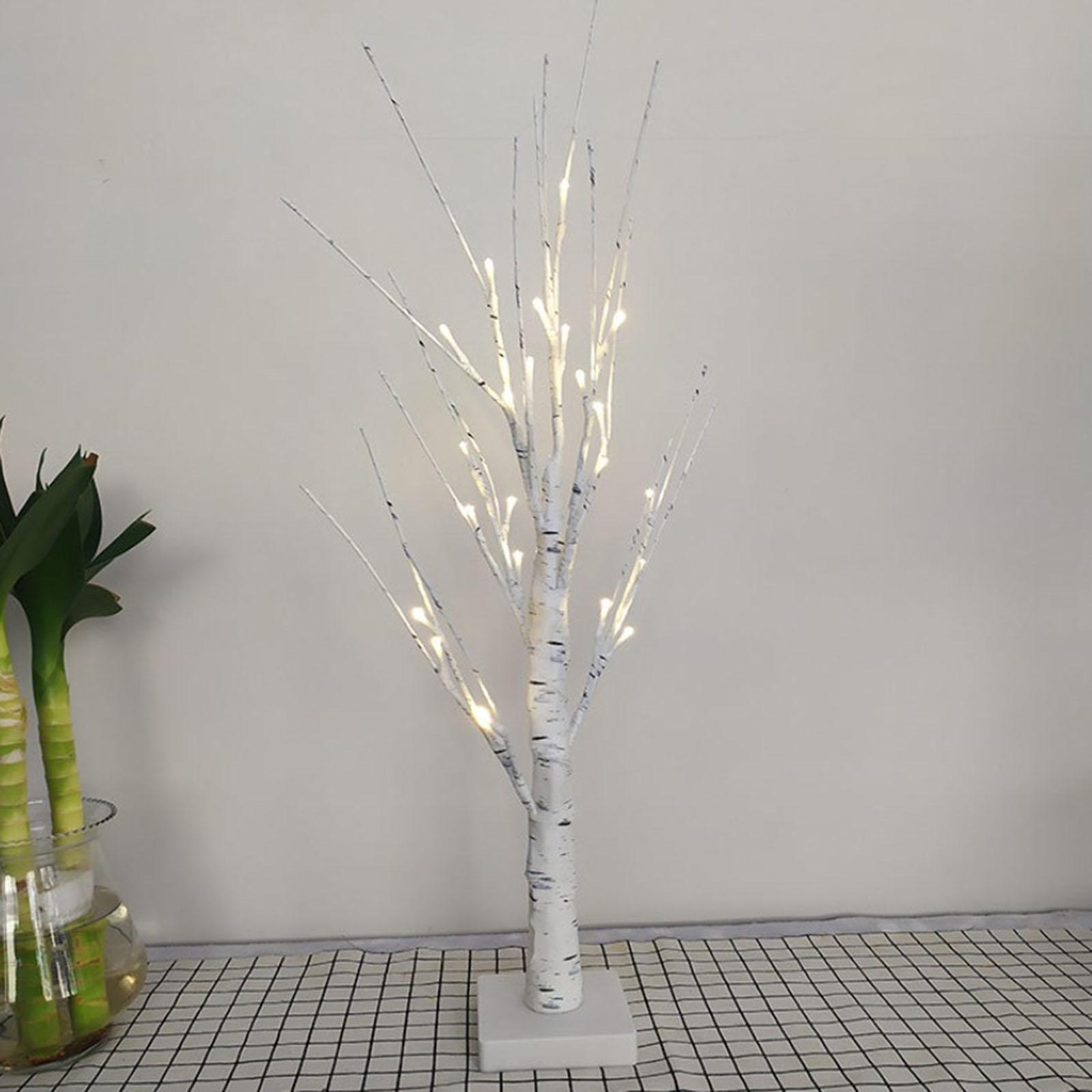 24 LED Birch Tree Light Fairy Lights for Home Living Indoor Vase Decoration