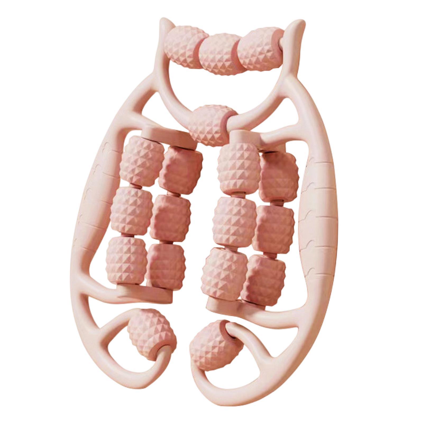 , Massage Roller Foam Roller Massage Machine Handheld Leg Massage Roller Clamp Leg Roller for Arm Calf Thigh Full Body