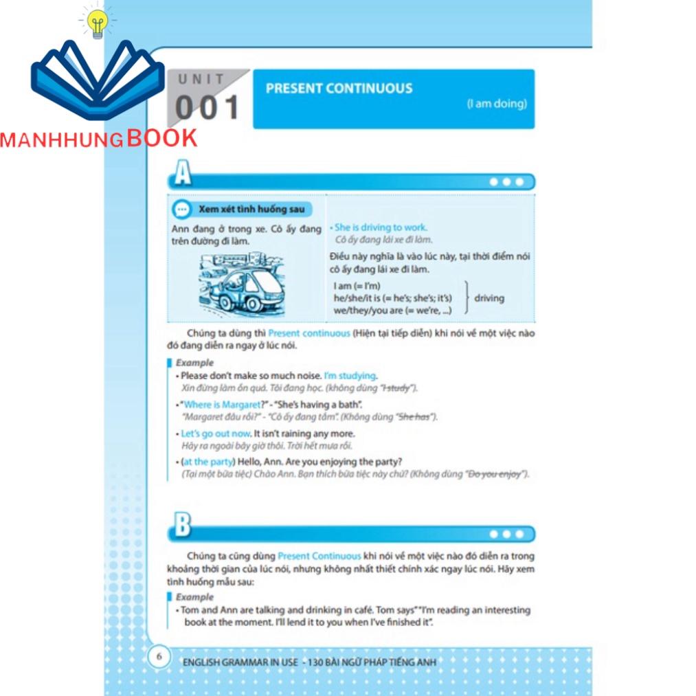 Sách - English Grammar in use - 130 bài ngữ pháp tiếng Anh (tái bản) - có màu