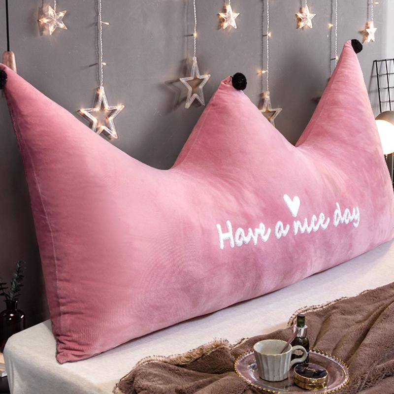 Giá Rẻ Hoàng Thái Giường Đệm Không Chất Độn Mềm Mại Có Thể Giặt Ghế Sofa Nhung Trẻ Em Người Lớn Tủ Kê Đầu Giường Lắp Ghép Tầng Ghế Ném Gối Đệm